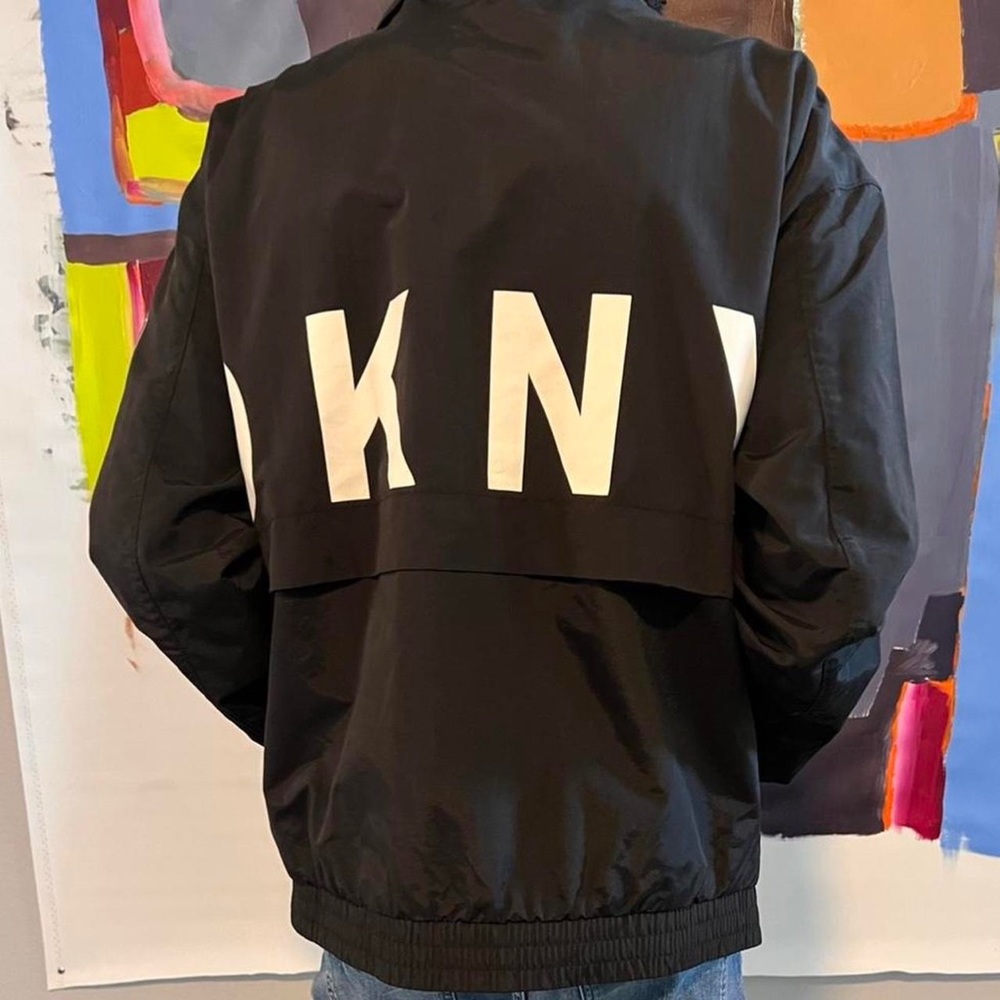 DKNY Bomber Jacket With Hood